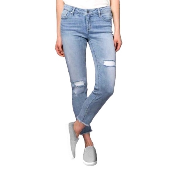 Kenneth Cole Light Wash Jess Skinny Jeans Size 2 - Picture 1 of 6